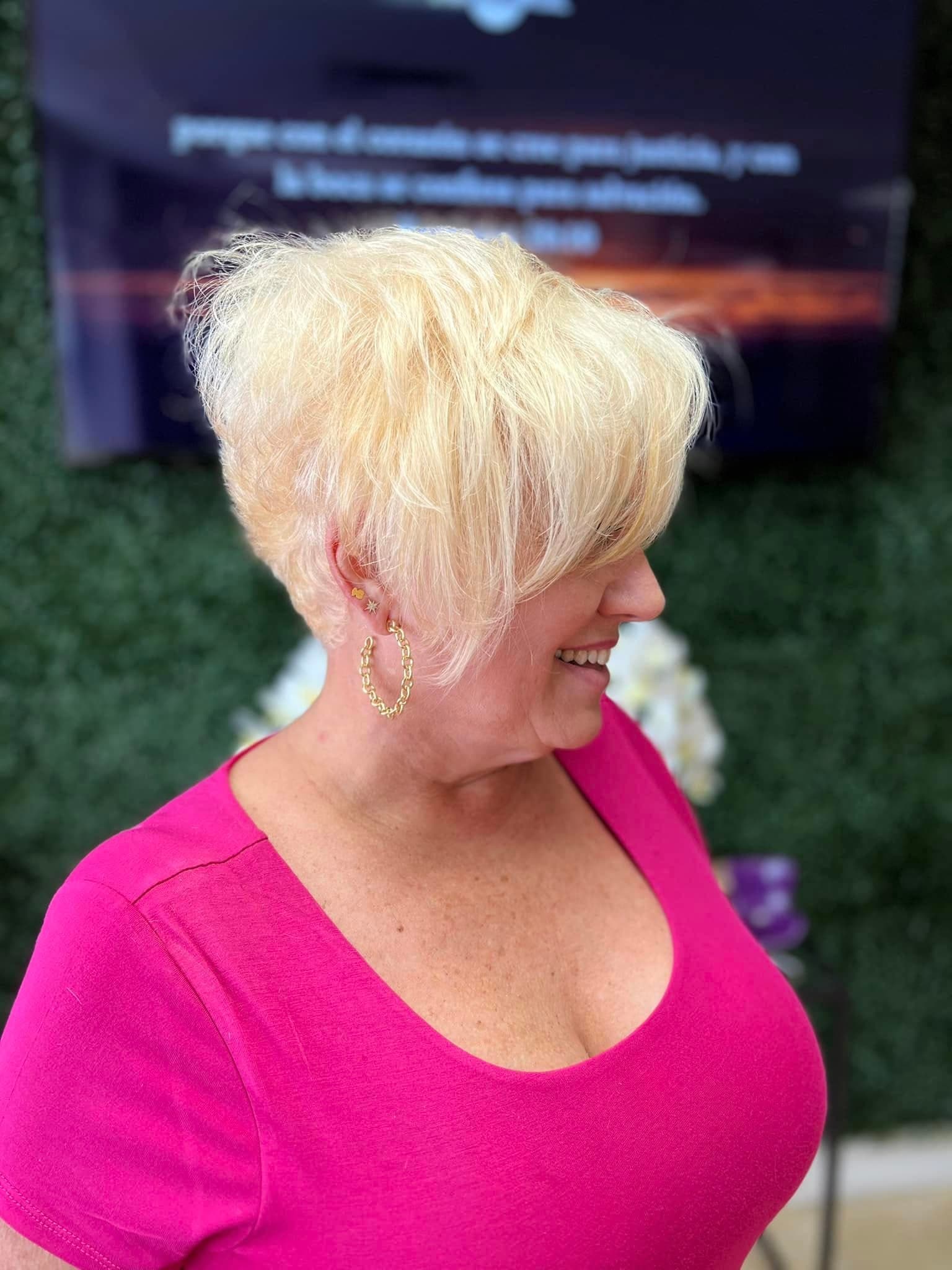 Hermosa transformacion de cabello